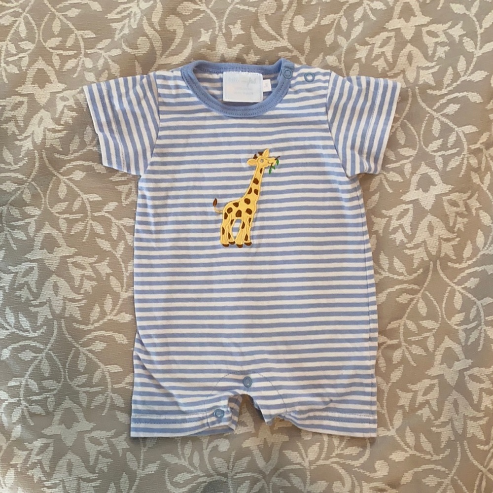 NWOT 3 M. Little English onesie